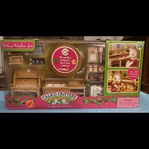 Calico Critters Deluxe Kitchen Set